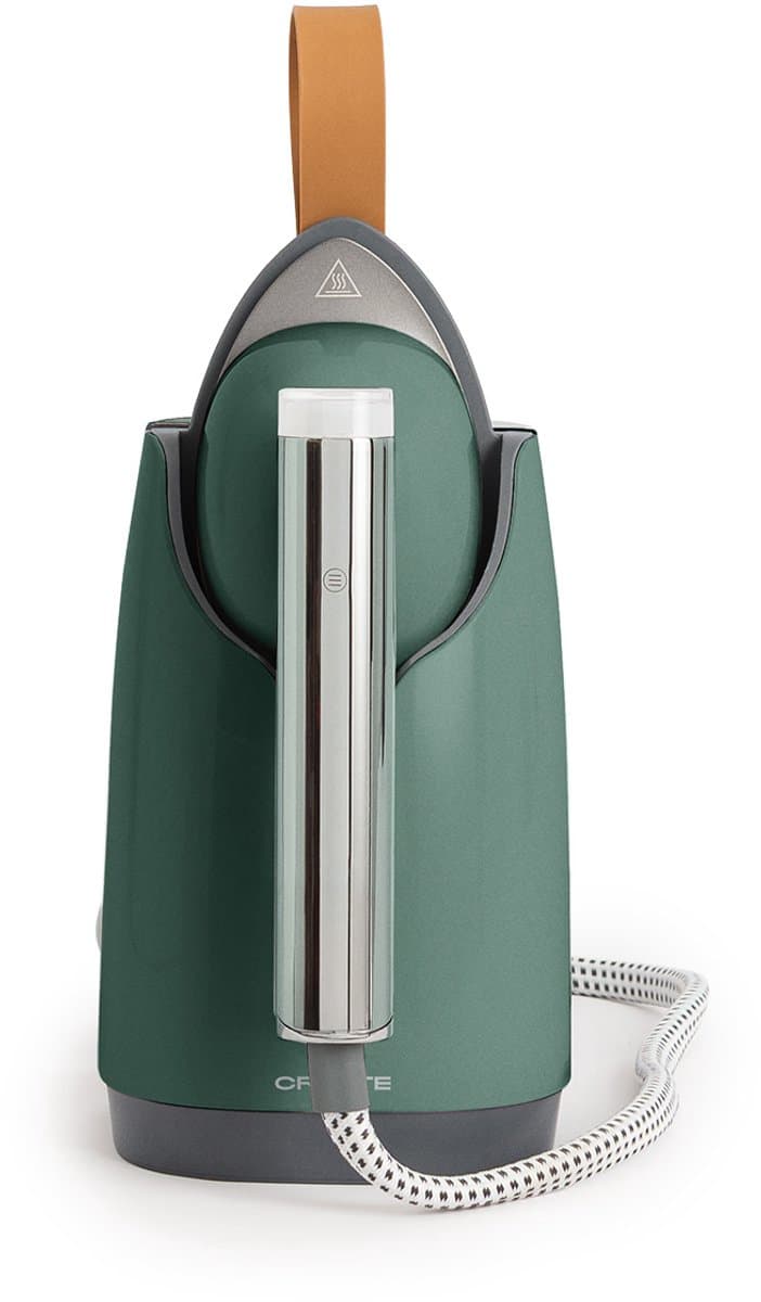 CREATE - Horizontaal en verticaal stoomstrijkijzer 800 ml met 4 strijkstanden - Sage - IRON DUAL PRO