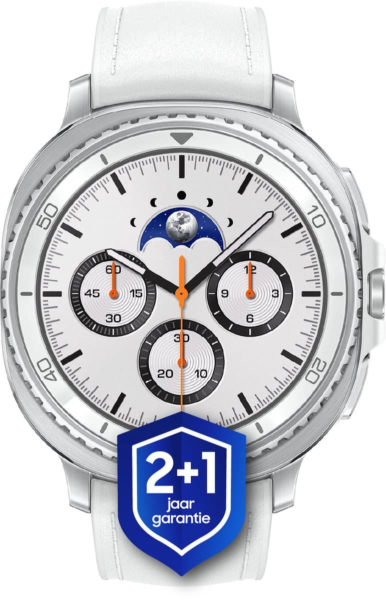Samsung Galaxy Watch8 Classic - smartwatch - 46mm - White + 1 jaar extra garantie
