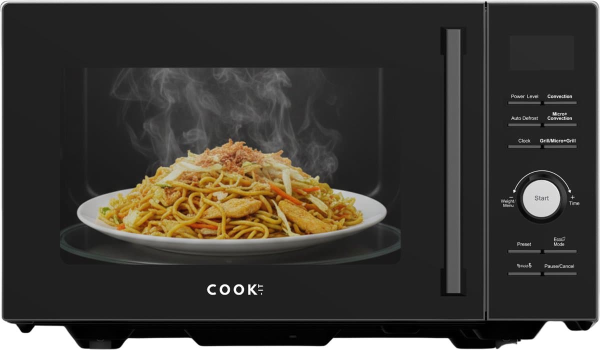 COOK-IT Combi Magnetron Vrijstaand 25L - Heteluchtoven en Grill - 25L
