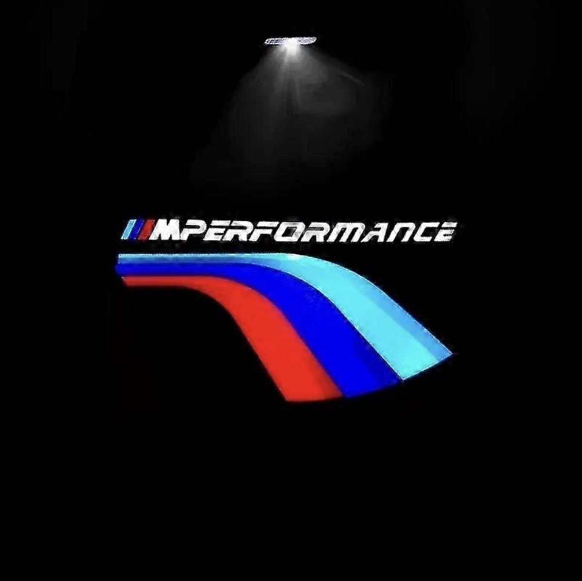 Instapverlichting LED – Geschikt voor BMW – M Performance Dynamic Style Logo – Plug & Play – Set van 2 – Luxe Autodeur Projector