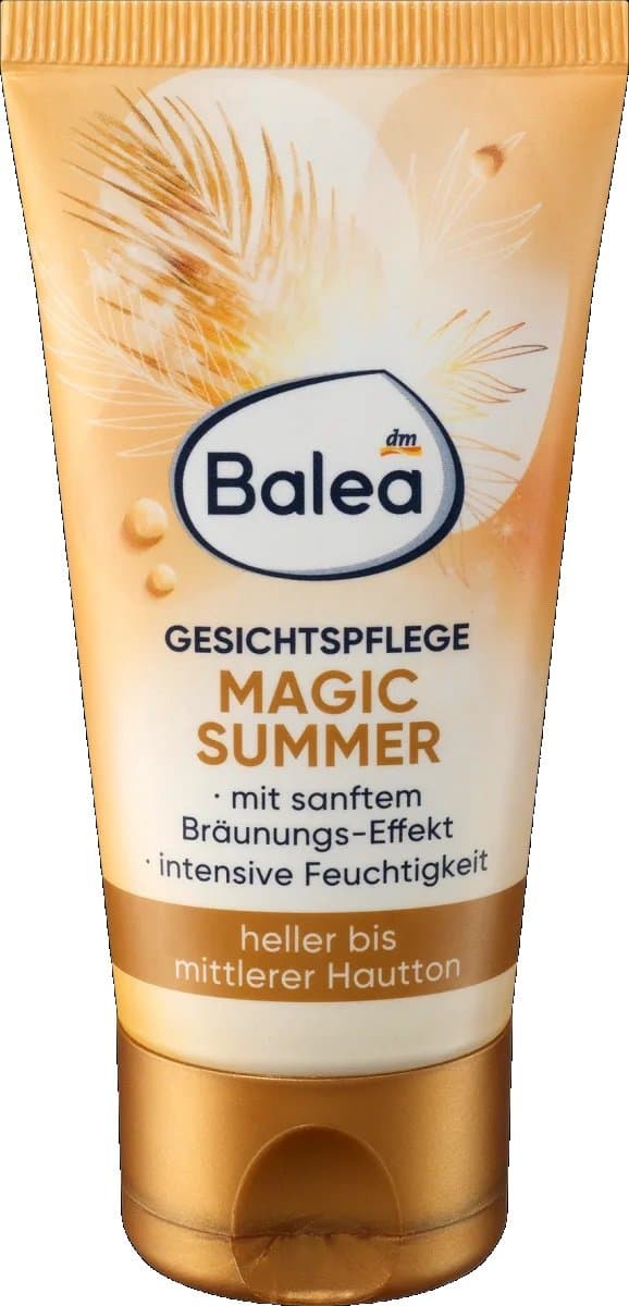 Balea Magic Summer Zelfbruiner gezicht - Gezichtsbruiner creme - Gelaatsbruiner - Lichte tot medium huiteint - 50 ml