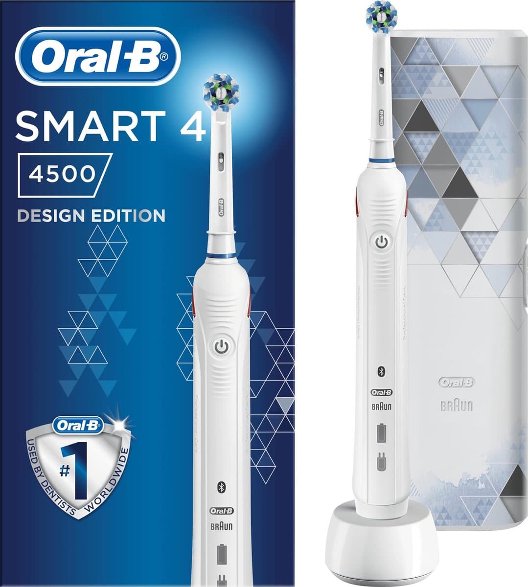 Oral-B Smart 4 4500 - Wit - Elektrische Tandenborstel
