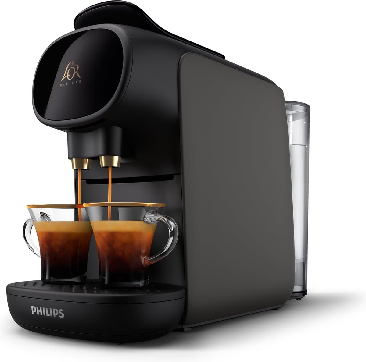 Philips L'OR Barista Sublime Koffiezetapparaat LM9012/20 - Geschikt voor Capsules - Koffiecupmachine Inclusief 9 Espresso en Barista Capsules - Grijs