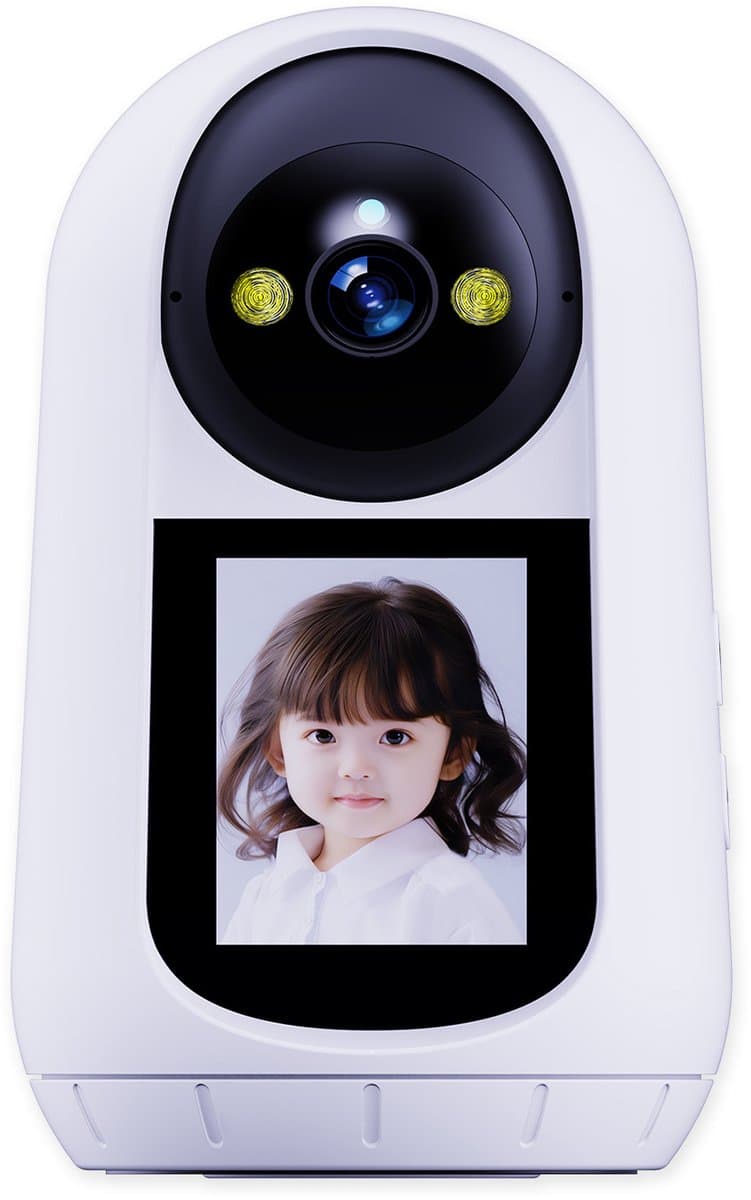 Babyfoon met Camera - Tweeweg Video & Audio - Baby Monitor - Lichaamstracking - WiFi Camera - Beweging Detectie & Alarm