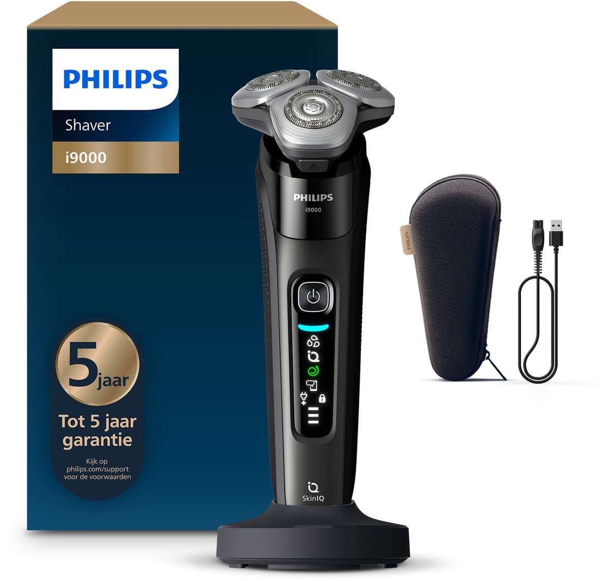 Philips Shaver i9000 Elektrisch Scheerapparaat Voor Mannen - Zwart - X9000/10