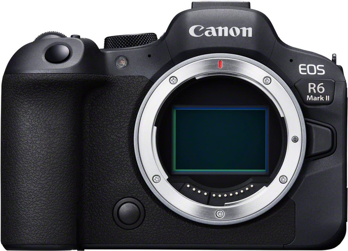 Canon EOS R6 Mark II - Systeemcamera Body - Full-Frame - 24.2MP - Foto Video - Hybride