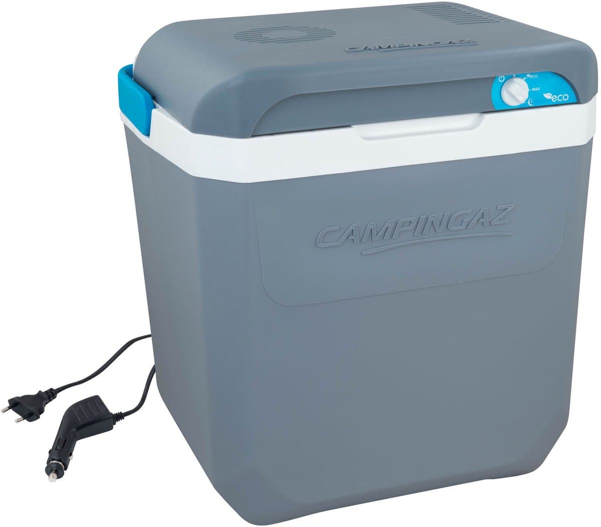 Campingaz Powerbox Plus Thermo-elektrische koelbox - 12V / 230V - 28L - Grijs