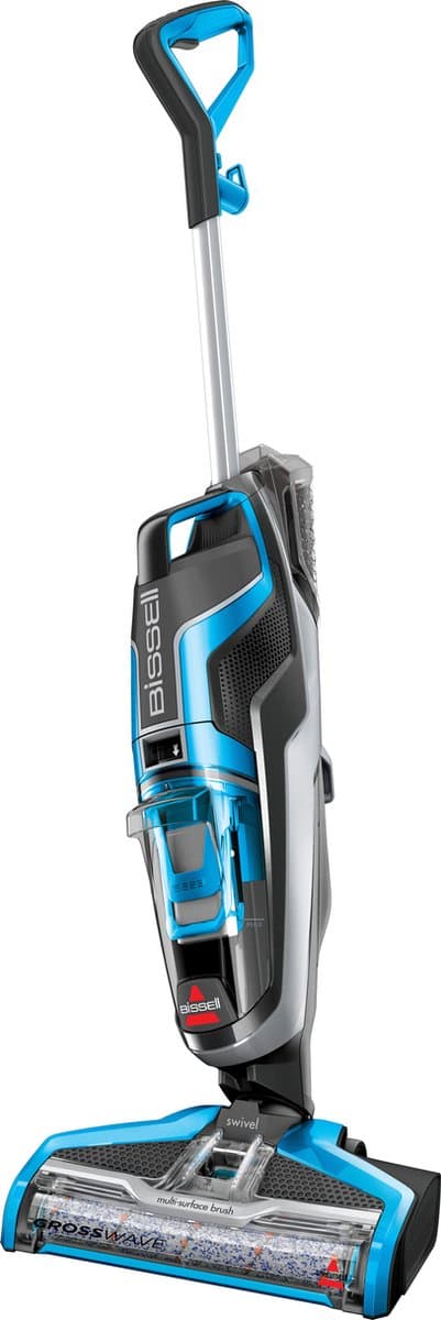 BISSELL CrossWave 1.0 Stofzuiger met Dweilfunctie - Vloerreiniger met Snoer - 3 in 1 Stofzuiger, Dweil & Drogen - Multi Surface Vacuum Cleaner - Reinigingsmachine voor Tapijt, Tegels & Houten Vloeren - Krachtige 560W Motor - 17132