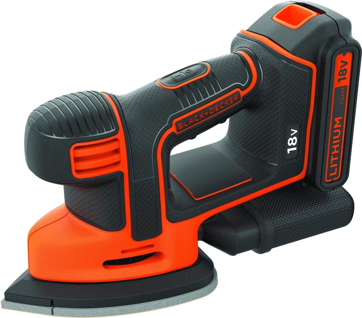 BLACK+DECKER 18V Mouse detailschuurmachine accu - BDCDS18-QW
