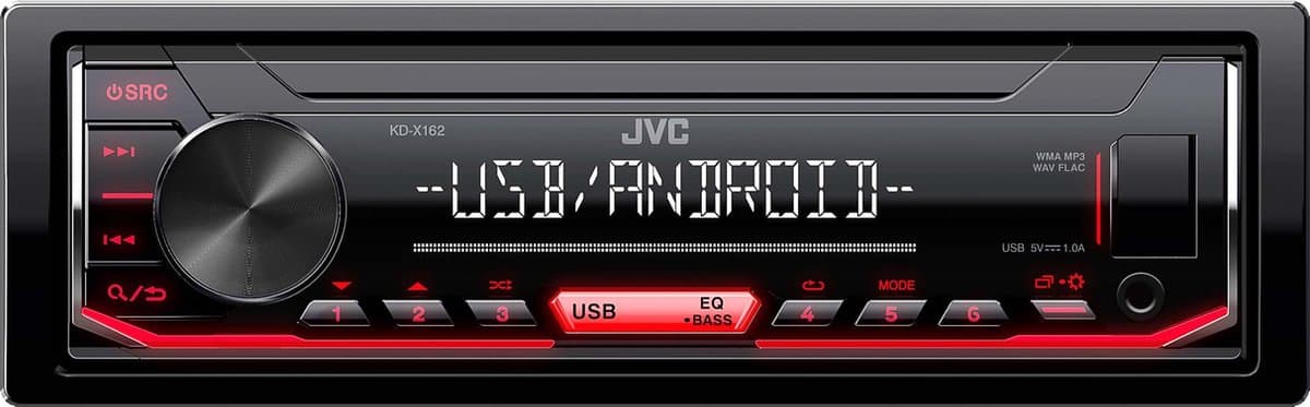 JVC KD-X162 - Autoradio met USB