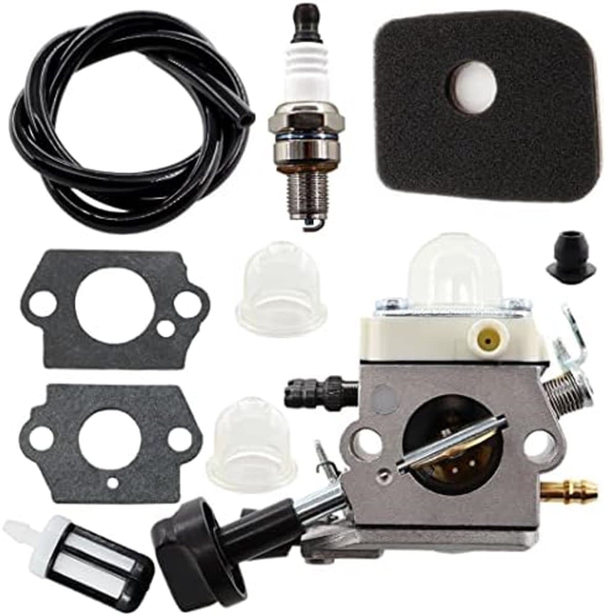 Geschikt voor Carburateurset voor Stihl SH56 SH56C SH86 SH86C BG86 BG86C BG86CE BG86Z BG86CEZ Bladblazer Zama C1M-S261B, 4241 120 0616, 4241 120 0607