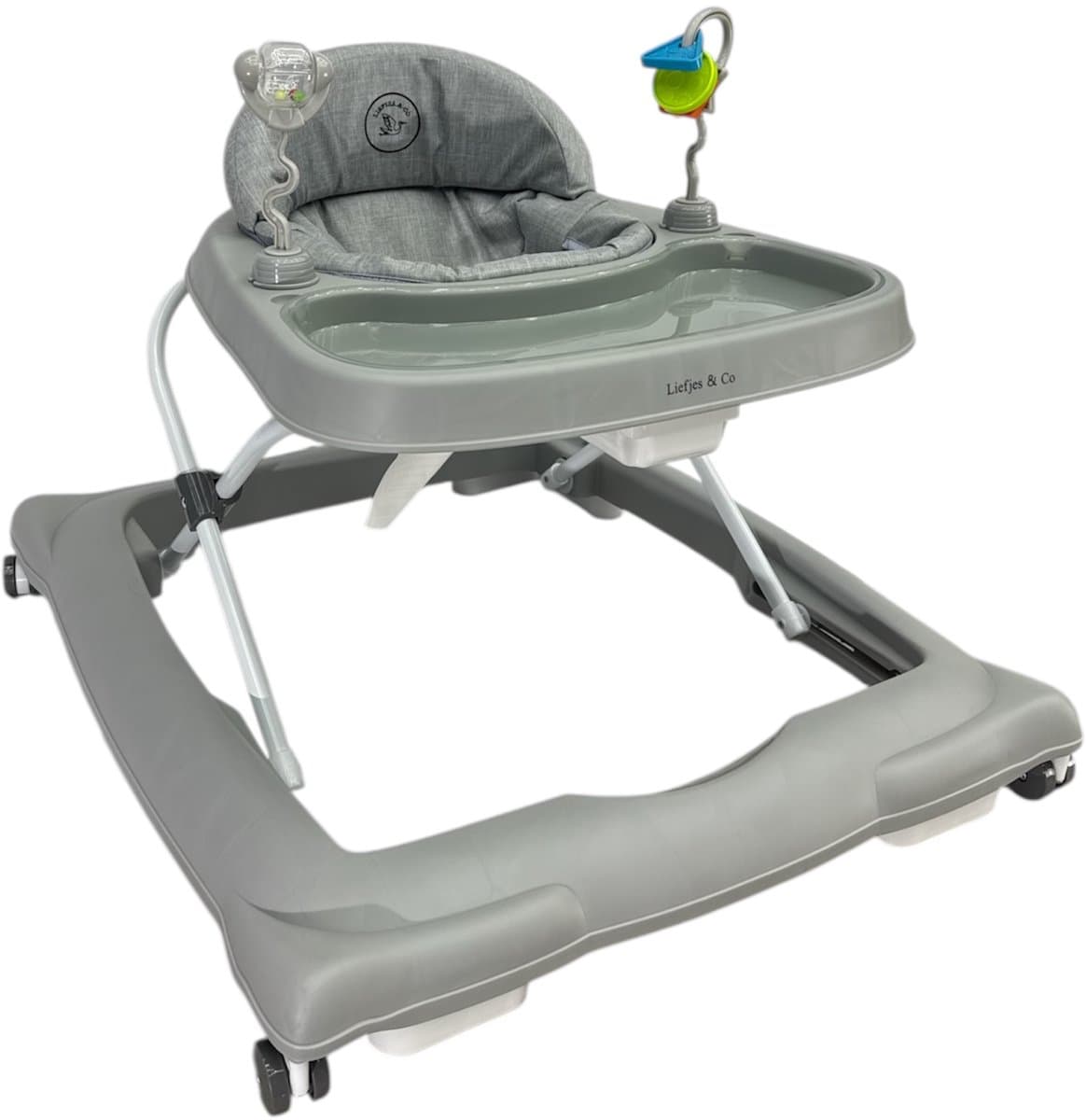 Liefjes & Co Loopstoel - Babywalker Grijs