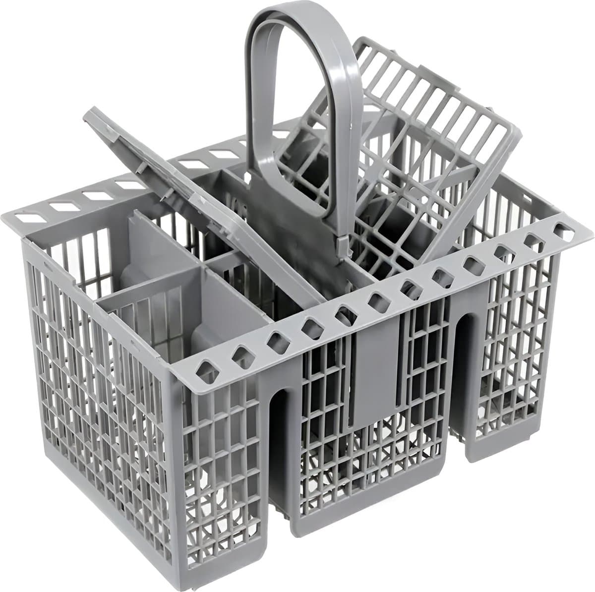 Bestekmand voor vaatwasser geschikt voor Whirlpool, Bosch, Samsung - vaatwasmachine bestekmandje - bestekbak - bestekkorf