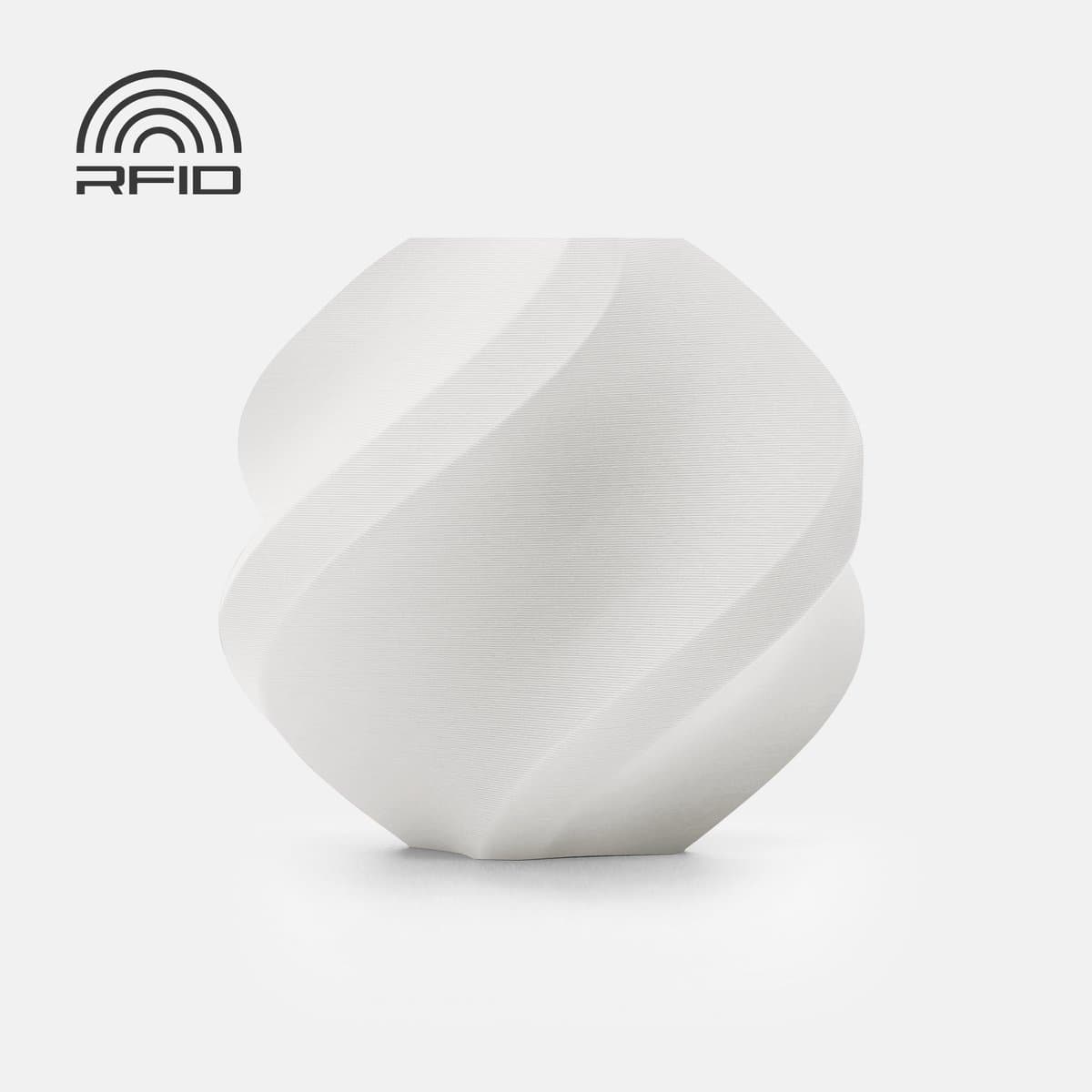 Bambu Lab PLA Matte Filament – 1.75mm – 1kg – Ivory White – Inclusief Herbruikbare Spoel – High Speed 3D-Printen – RFID Ondersteuning