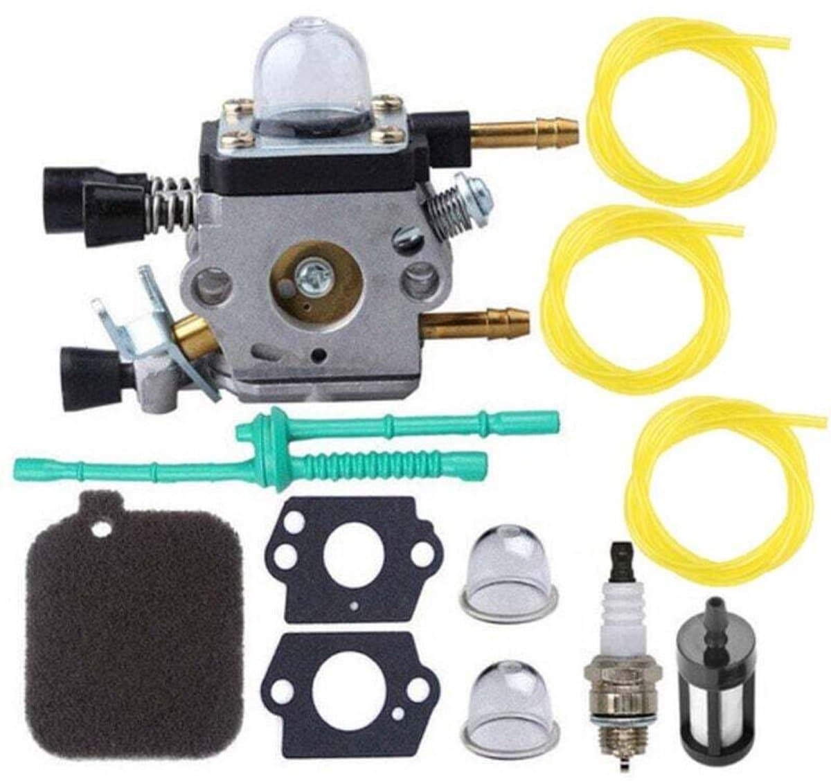 Carburateurs geschikt voor Stihl BG45, BG55, BG65 en BG85 grasmaaiers, en bladblazers geschikt voor luchtfilters geschikt voor Zama C1Q-S68 en C1Q-S68G modellen.