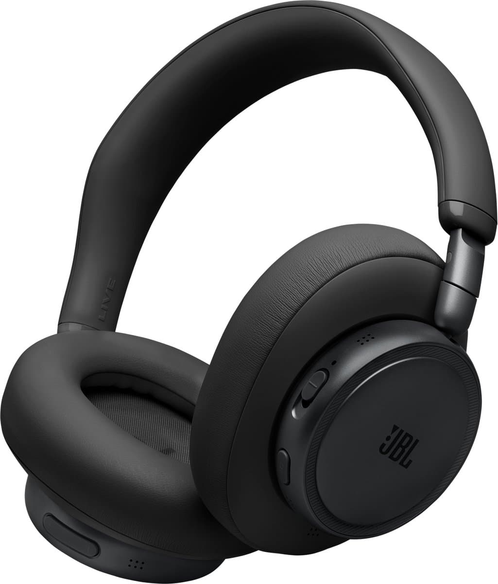 JBL Live 780NC - Draadloze Noise Cancelling Koptelefoon - Bluetooth Over-Ear - 80 uur batterij - Hi-Res Audio - Multipoint - JBL Signature Sound - Zwart