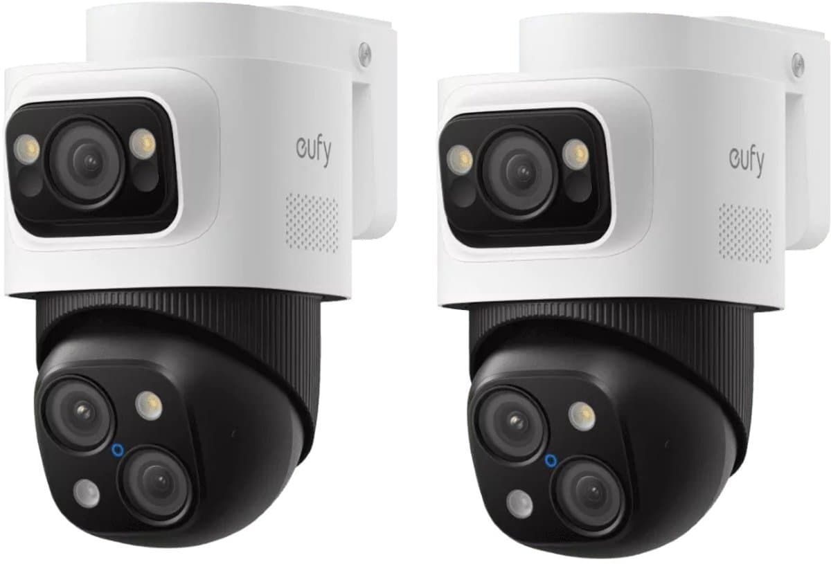 eufy PoE Bullet-PTZ Cam S4 Kogel (vorm) IP-beveiligingscamera Binnen & buiten 3840 x 2160 Pixels Plafond - 2 pack
