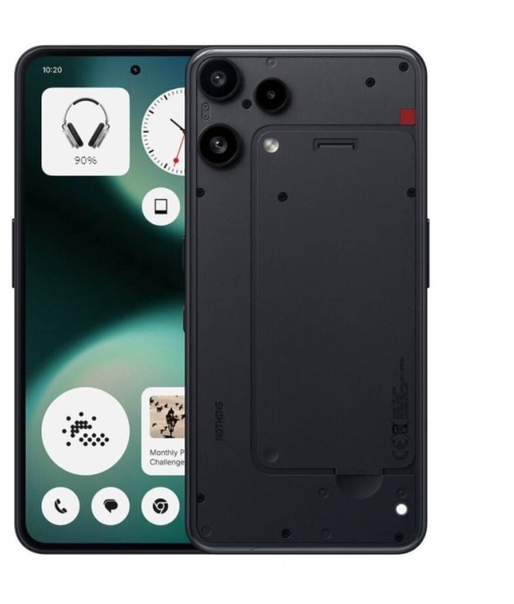 Nothing Phone (3a) Lite - 8GB RAM 256GB - Zwart - 6.7" 120Hz AMOLED - 50MP Dual Camera - 5000mAh - 5G