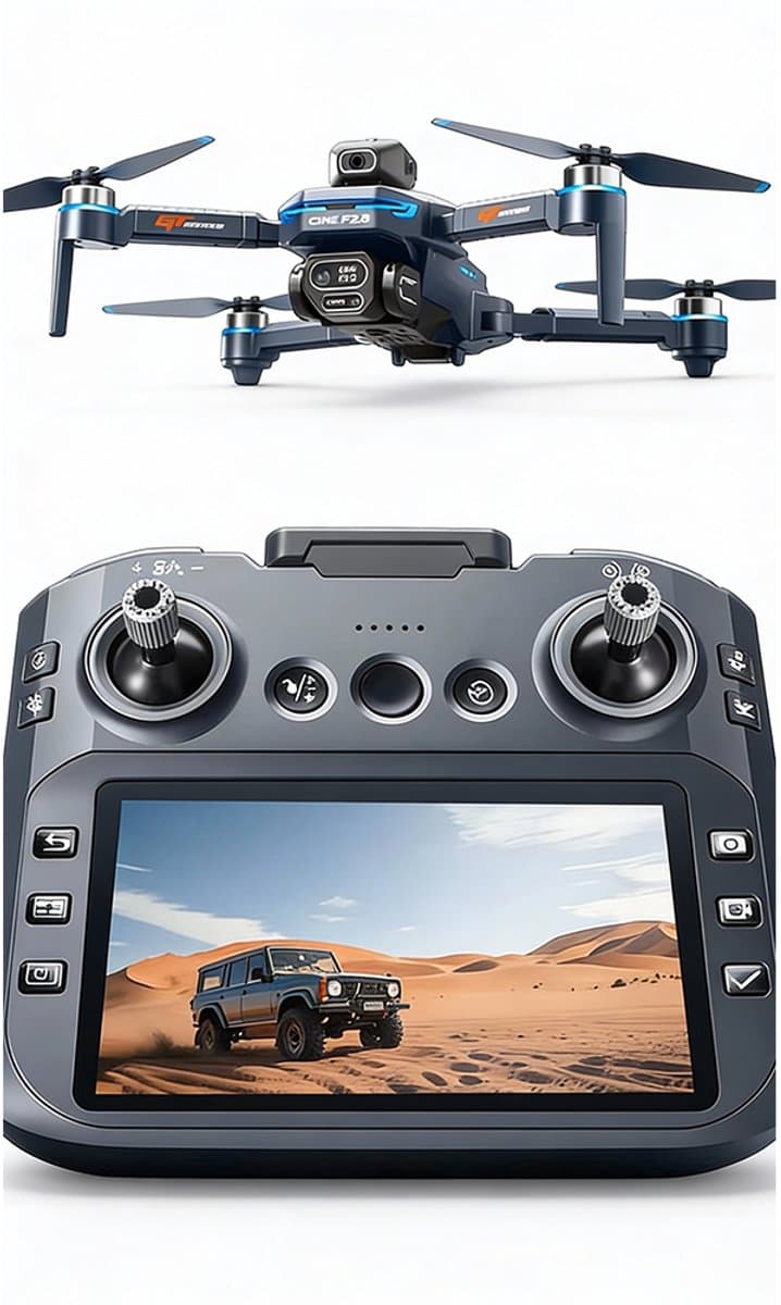 HD Camera Drone - Live Scherm - Obstakelvermijding - Terugkeer Modus