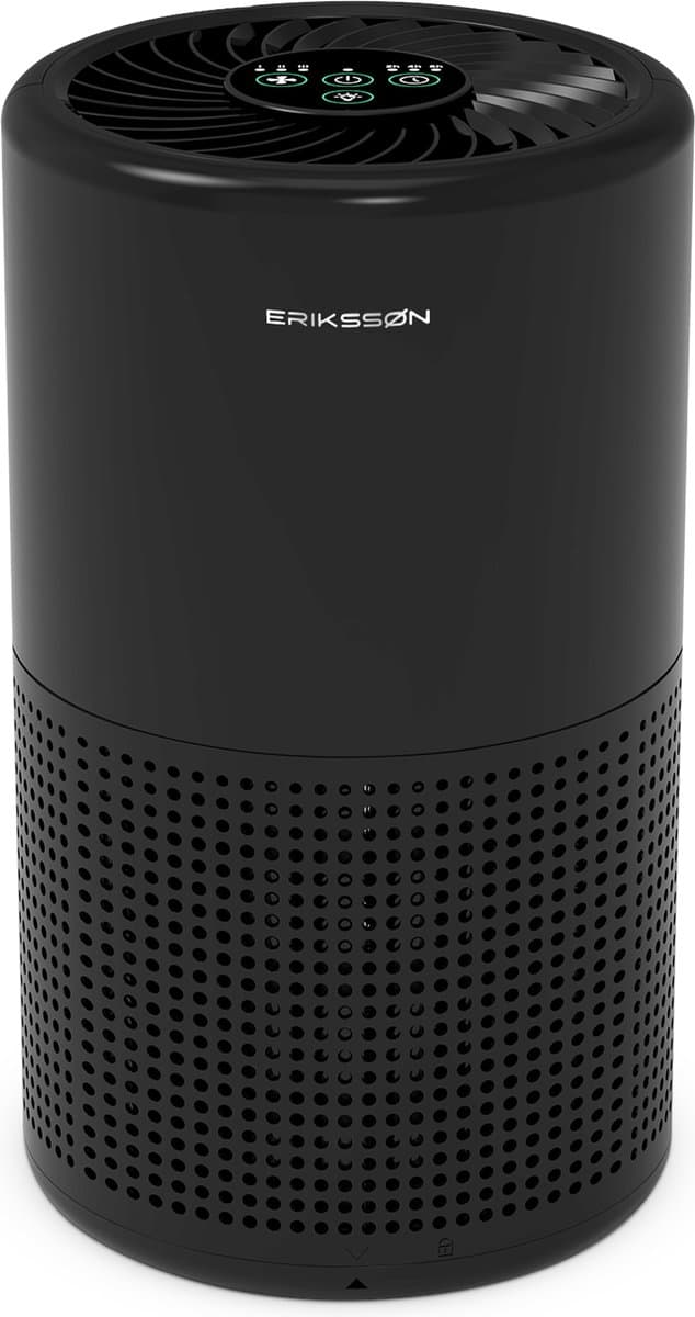 Erikssøn Luchtreiniger Prime - 70 m3/u - Vermindert Stof En Pollen - Met HEPA 13 Filter + Koolstoffilter - Air Purifier - Clean Air