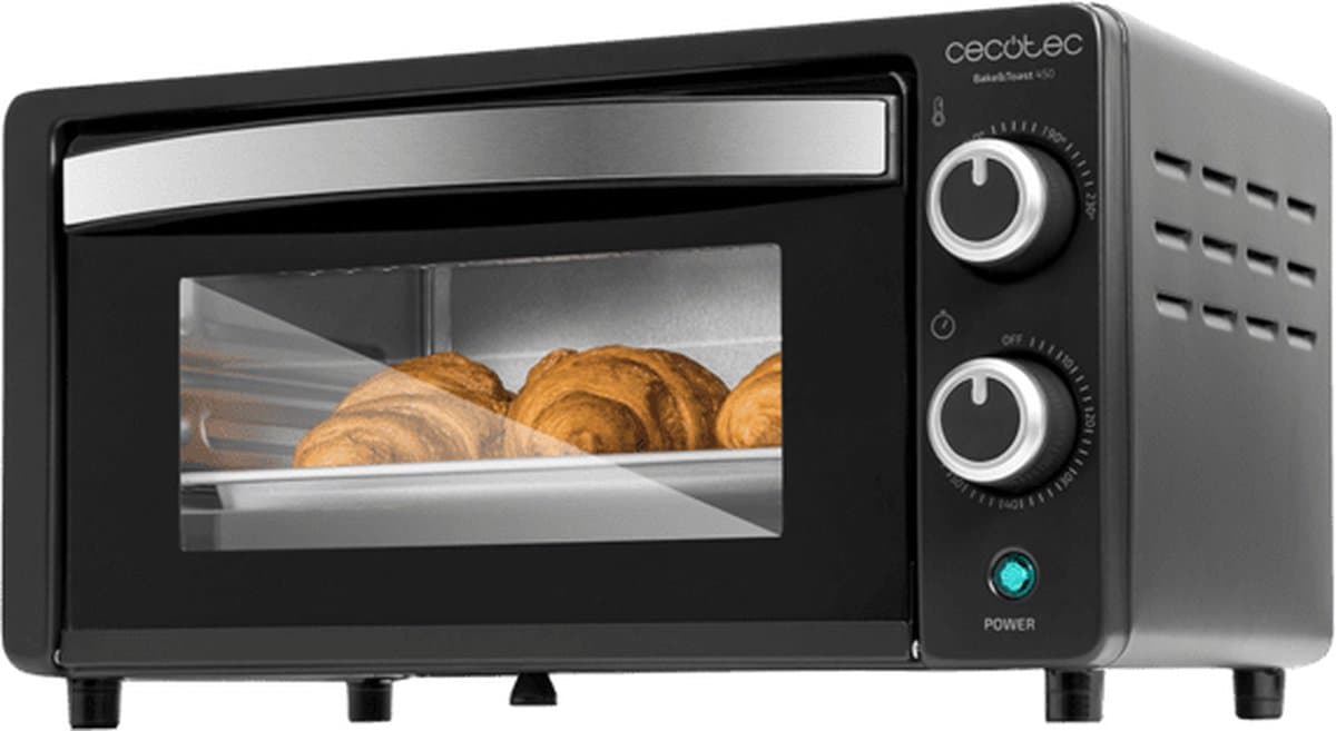Cecotec Vrijstaande Elektrische Oven - 10 Liter - Compacte Mini Oven - Instelbare Temperatuur tot 230°C Graden - Bake&Toast