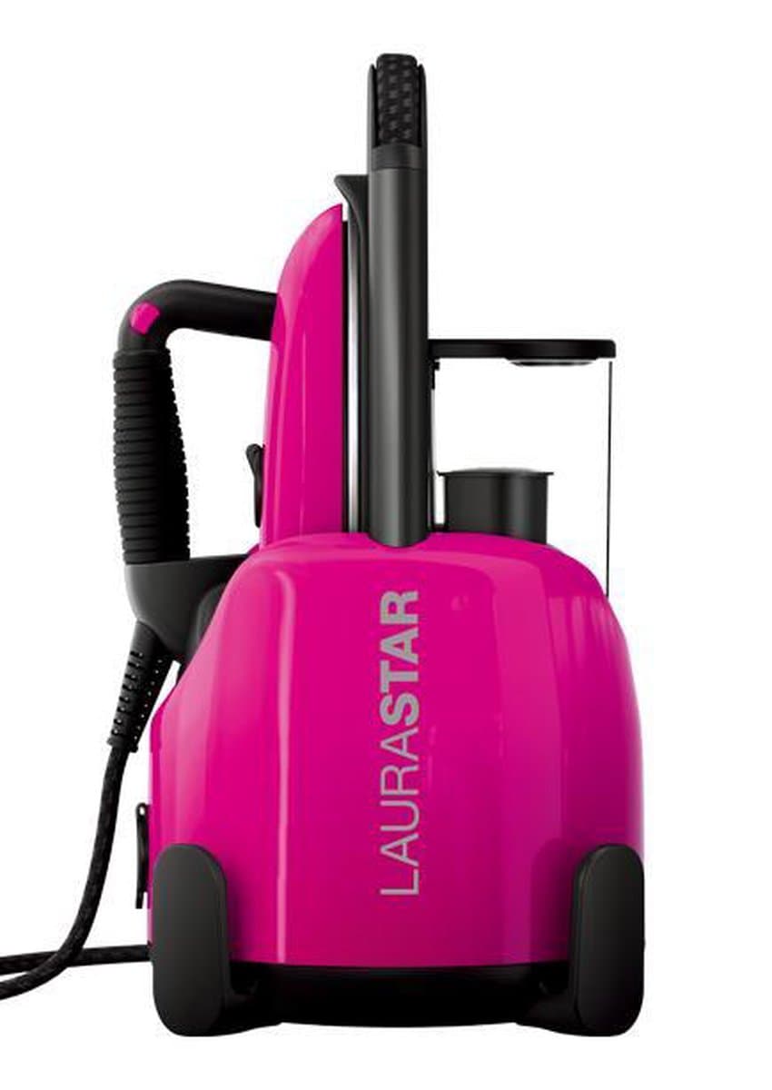 Laurastar Lift Plus Pinky Pop: Stoomstrijkijzer 3-in-1 met Hygiënische Stoom, Afneembare Watertank, Verticaal & Horizontaal Strijken