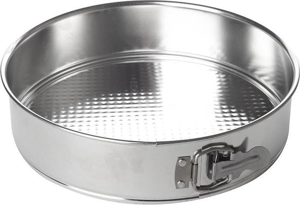 Tortownica ronde springvorm - Bakvorm - Cakevorm - Ø 22 cm zilver