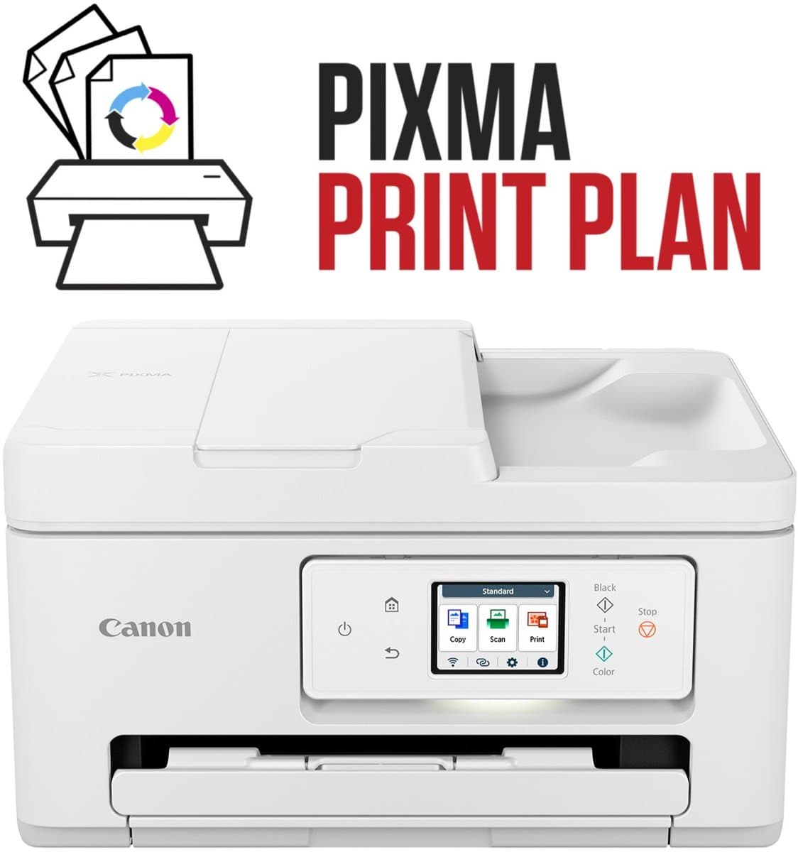 Canon PIXMA TS 7750i - All-in-One Inkjetprinter - Wit
