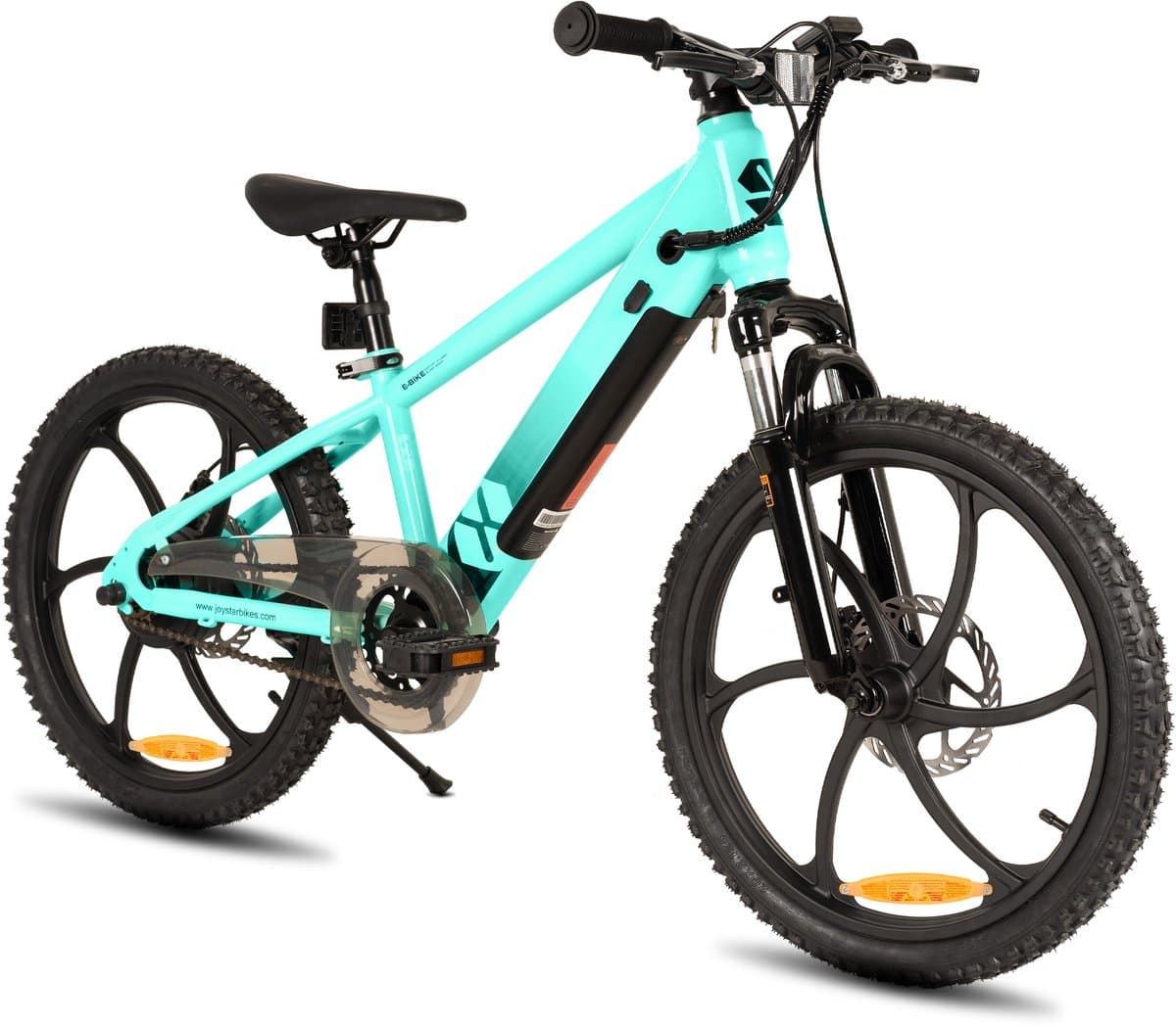 JOYSTAR Elektrische Fiets E-Bike – 20 Inch – Voor Kinderen/Tieners – 250W Motor – 1 Versnelling – Bladwiel – Mechanische Schijfremmen – Groente - Geschikt voor buitenactiviteiten in de lente