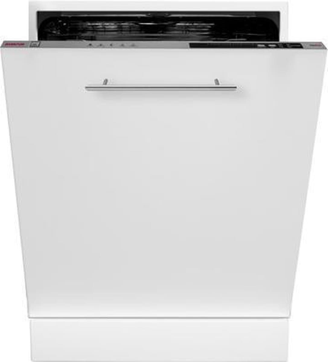 Inventum IVW6008A inbouw vaatwasser - 13 couverts - Volledig integreerbaar - Bestekmand - 6 programma’s - Max nishoogte 87 cm - Startuitstel - Energielabel D