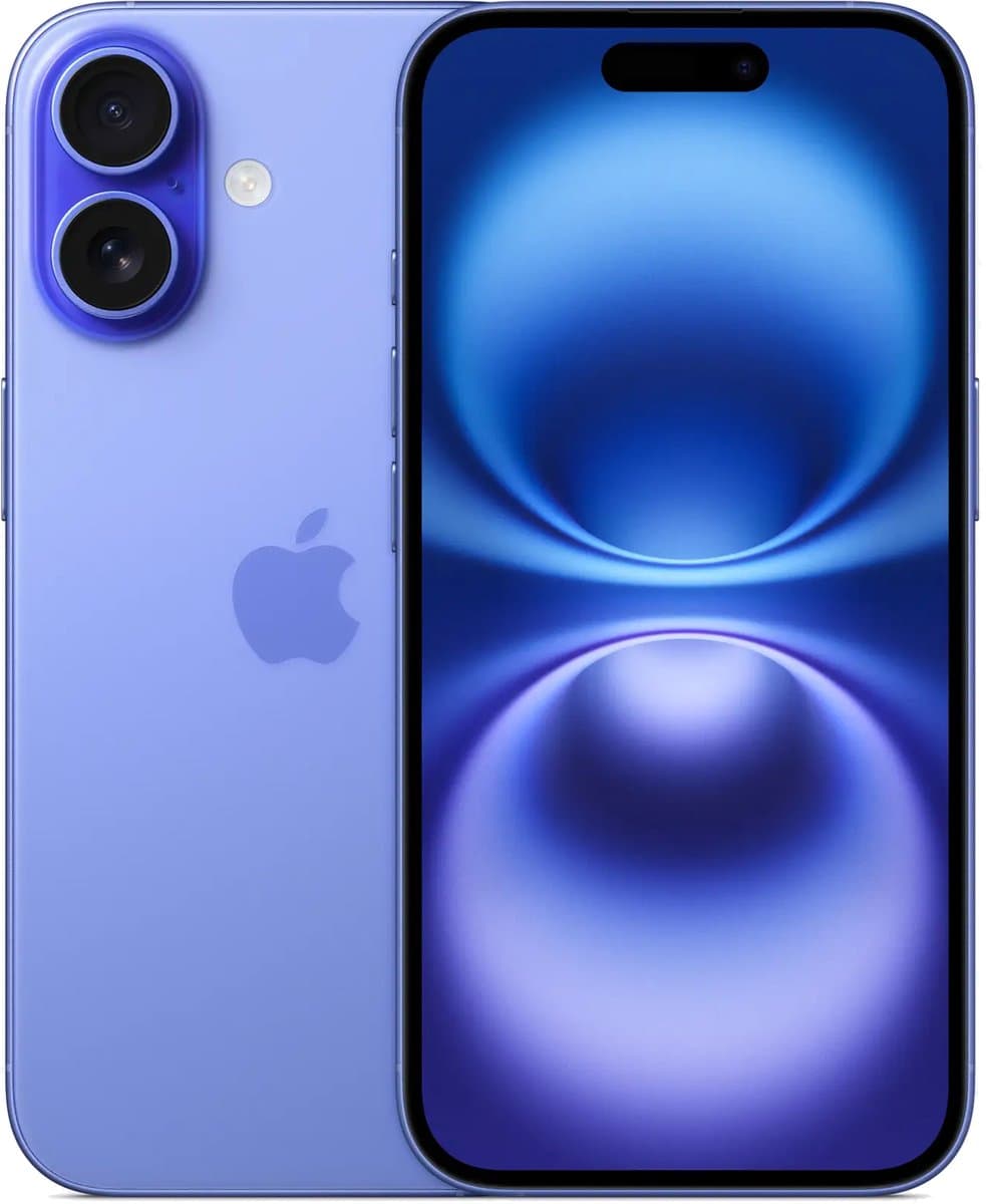 Apple iPhone 16 - 128GB - Blauw