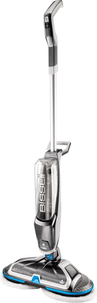 BISSELL SpinWave Cordless Elektrische Dweil - Vloerreiniger voor Harde Vloeren - Sproeidweil met Roterende Pads - Gebruiksvriendelijke Dweilvloerreiniger - Dweilapparaat - Mop voor Harde & Houten Vloeren - Wendbaar Dweilsysteem - 2240N