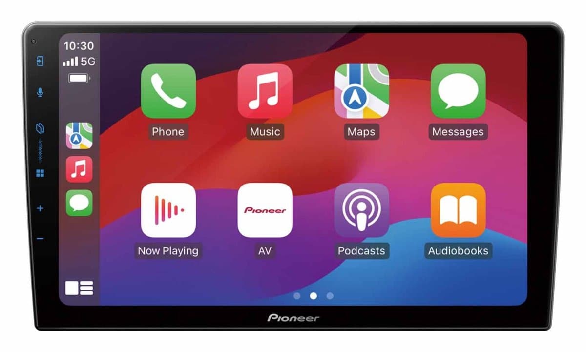 Pioneer SPH-PF97BT 9" 2-DIN multimedia speler Apple Carplay en Android Auto