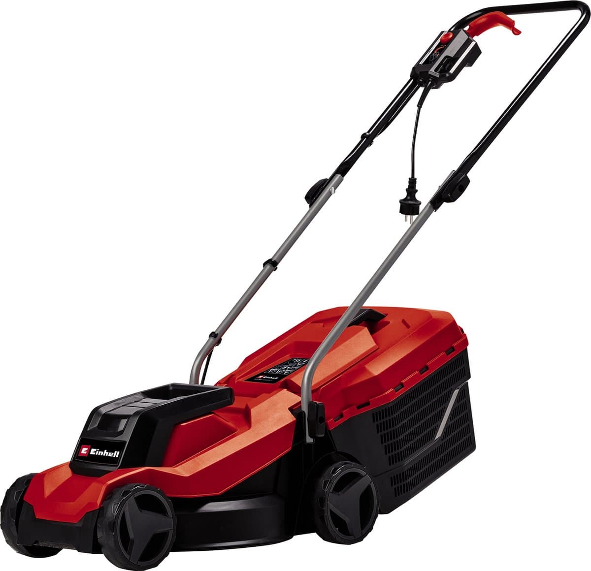 Einhell Elektrische Grasmaaier GC-EM 1000/32 - 1000 W - Maaibreedte: 32 cm - 30 L opvangbak - Aanbevolen gazonoppervlakte: tot 300 m²