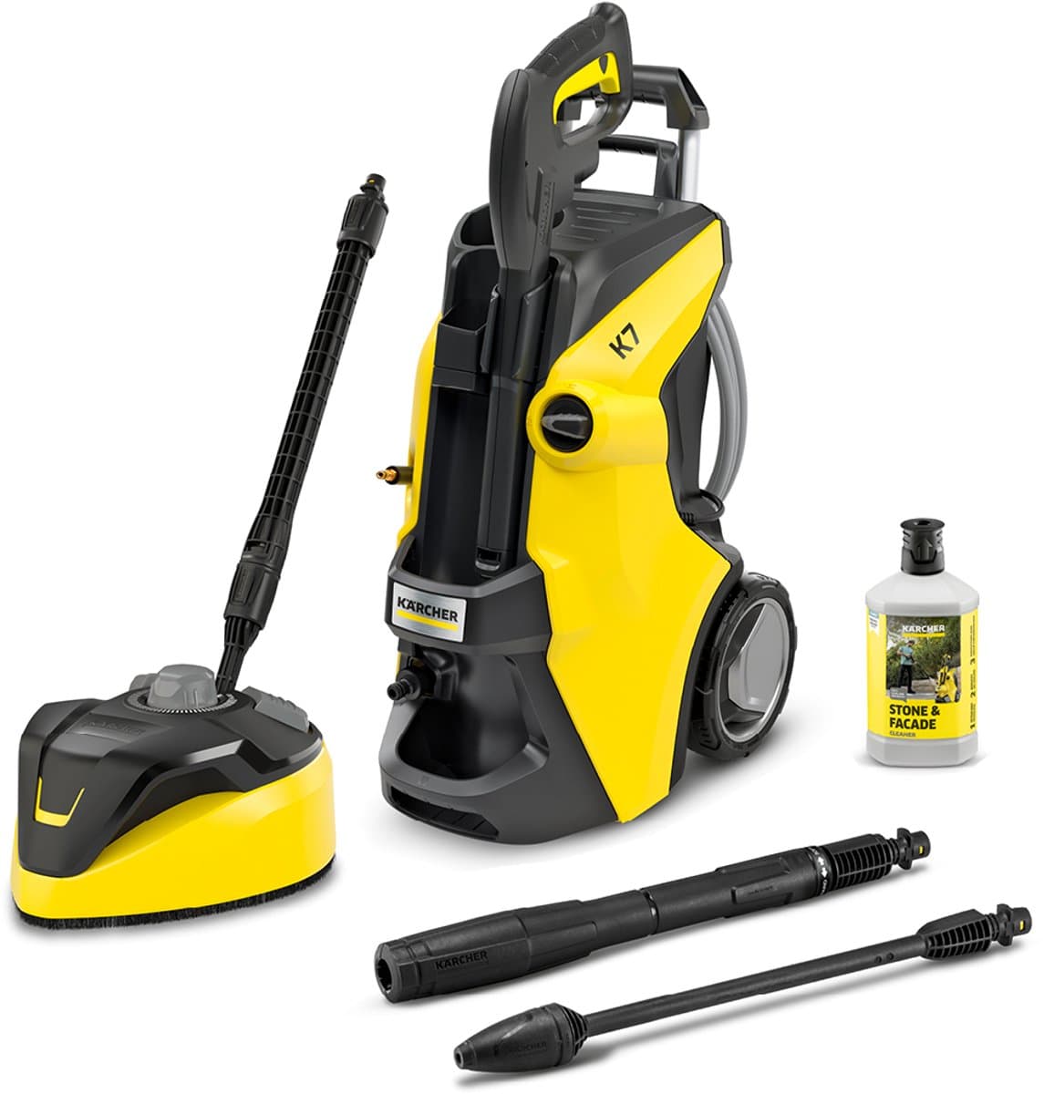 Kärcher K7 Premium Power Flex Home hogedrukreiniger 180 bar 600 l/u 3000 W met T 7 en 10 m slang