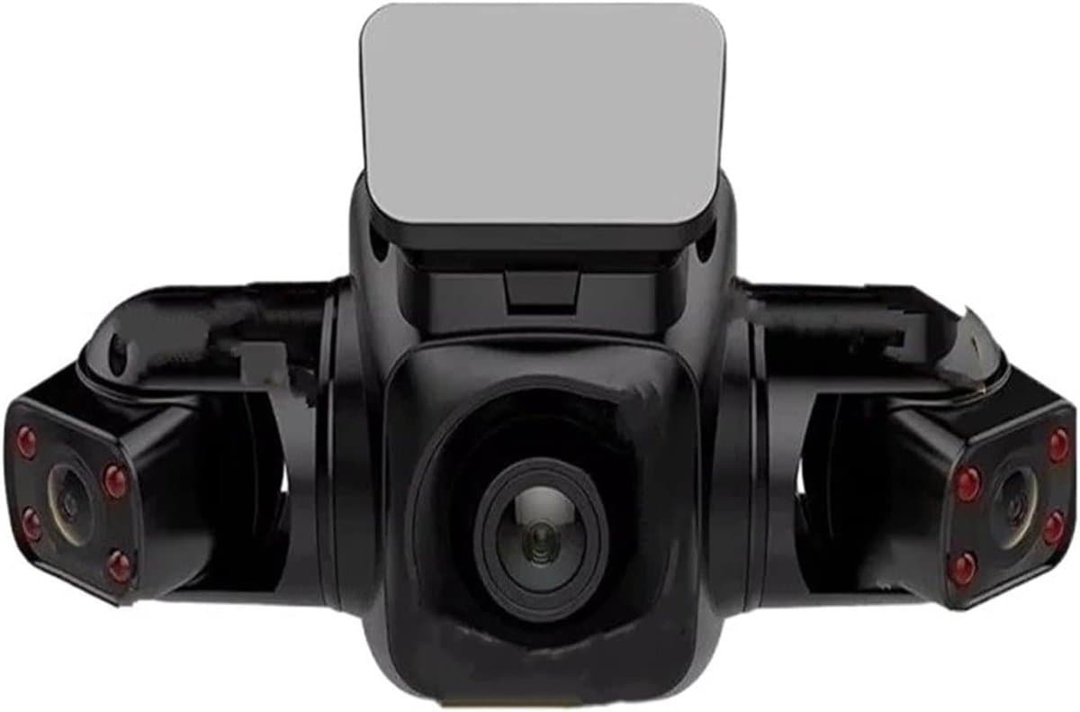 Auto DVR - Dashcam Set - Veiliger Rijden - 4 Kanalen Opname - 360 Graden Zicht - Zwart