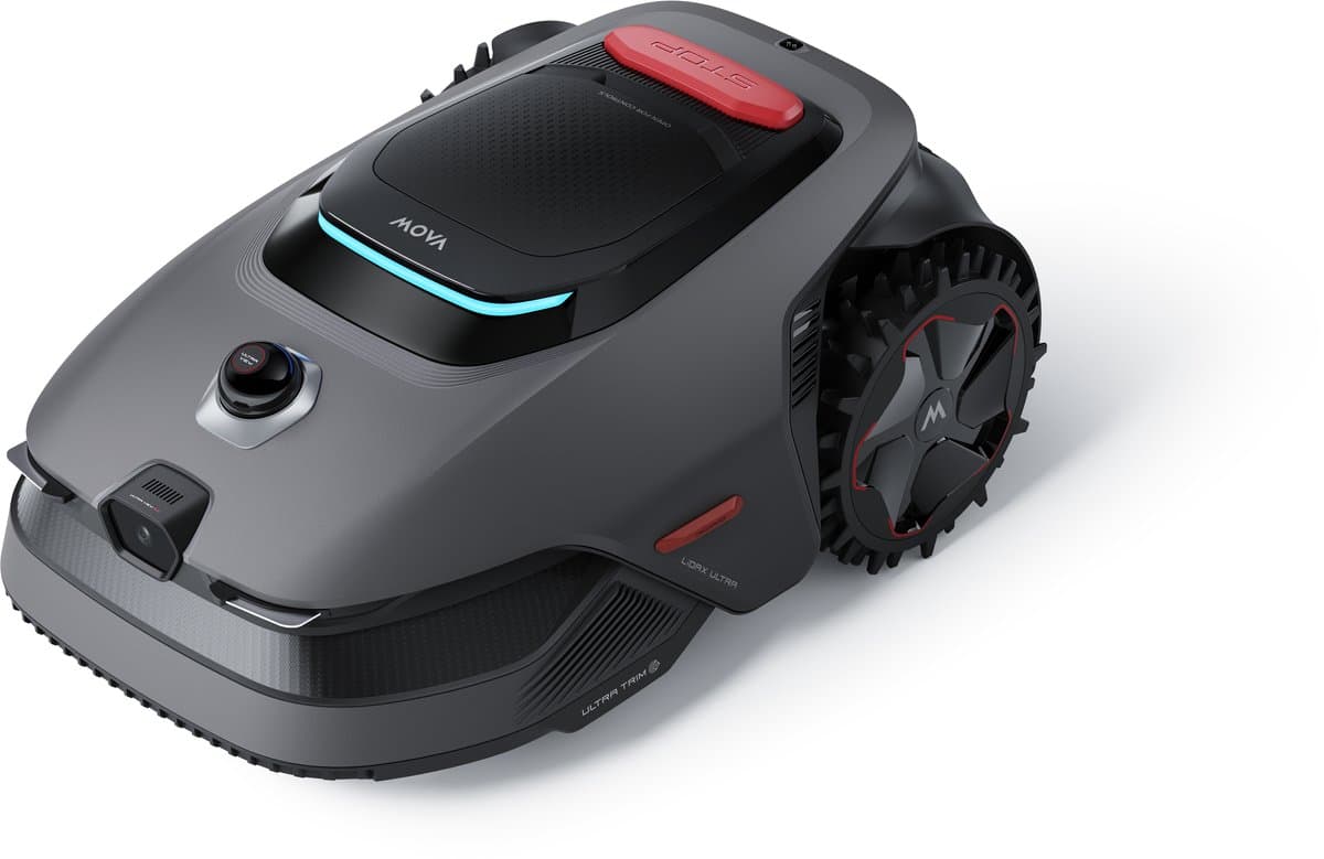 Mova LiDAX Ultra 1600 Robotmaaier | 1600m² | RTK-vrij | 3D LiDAR AI | UltraTrim™ | TrueGuard™ | Meerdere zones | Randprecisie | Complexe terreinen