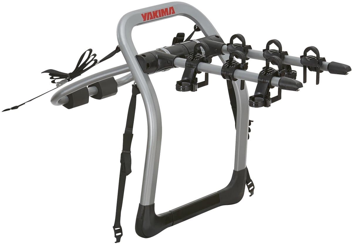 Fietsendrager voor achterklep geschikt voor Toyota Yaris (XP13) 2011-2020 3 & 5-deurs hatchback Yakima HalfBack 3