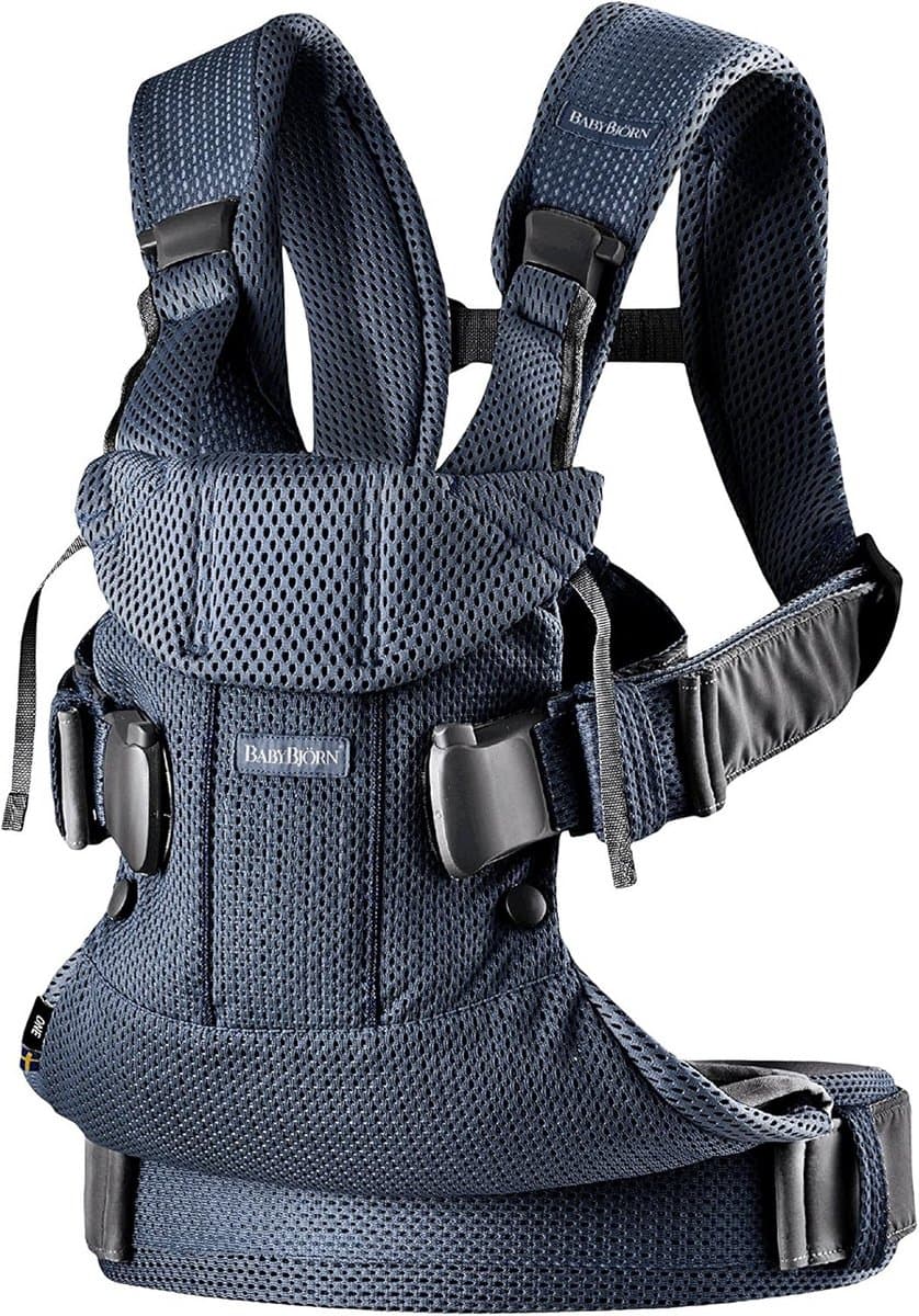 Baby Draagzak - Draagdoek Baby - Comfortabel Dragen - Ergonomisch Ontwerp - 0-3 Jaar - Zwart