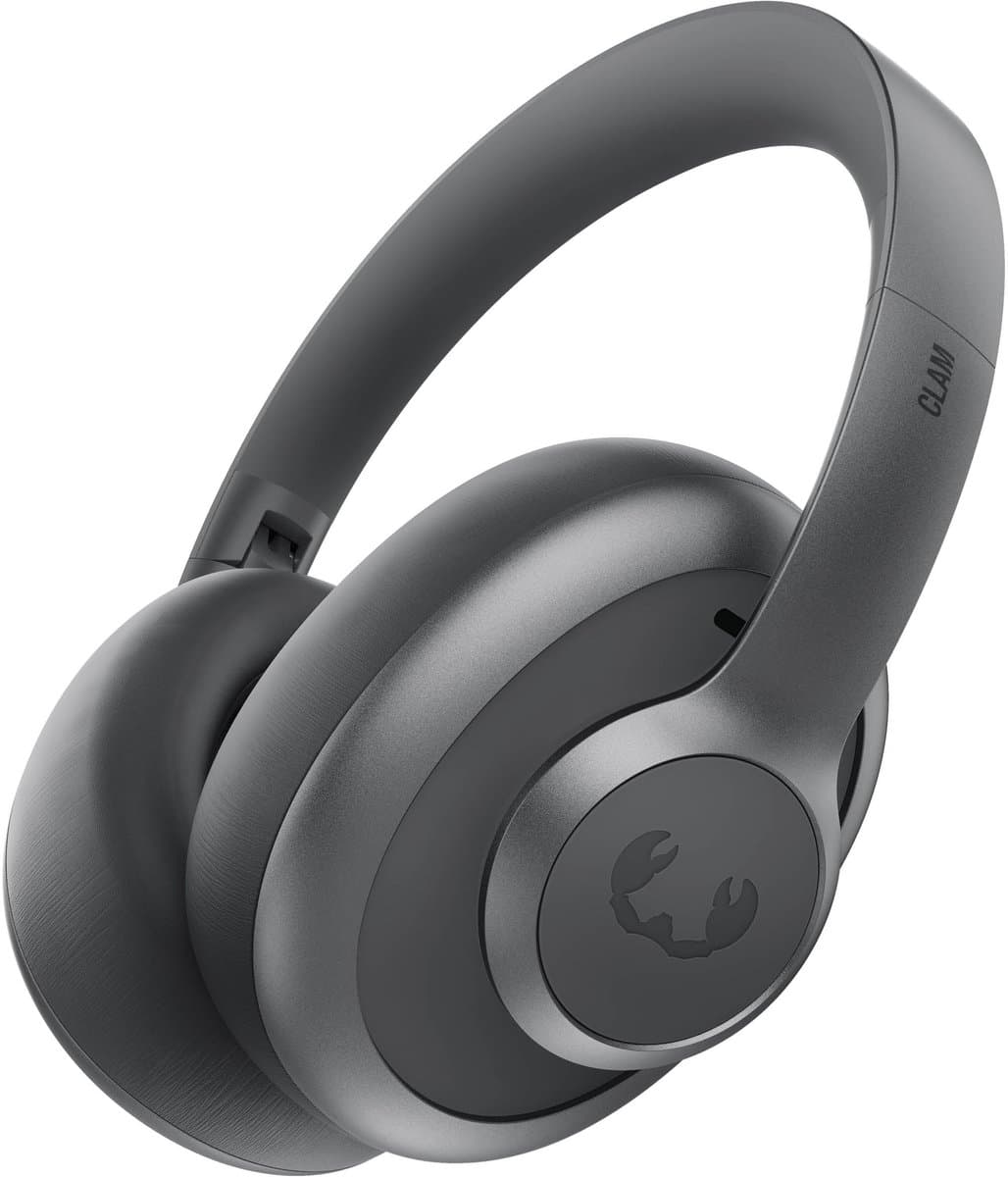 Fresh 'n Rebel Clam Ace 2 – Draadloze Bluetooth Koptelefoon met Active Noise Cancelling – 100+ uur Speeltijd - Met volume wiel - Storm Grey