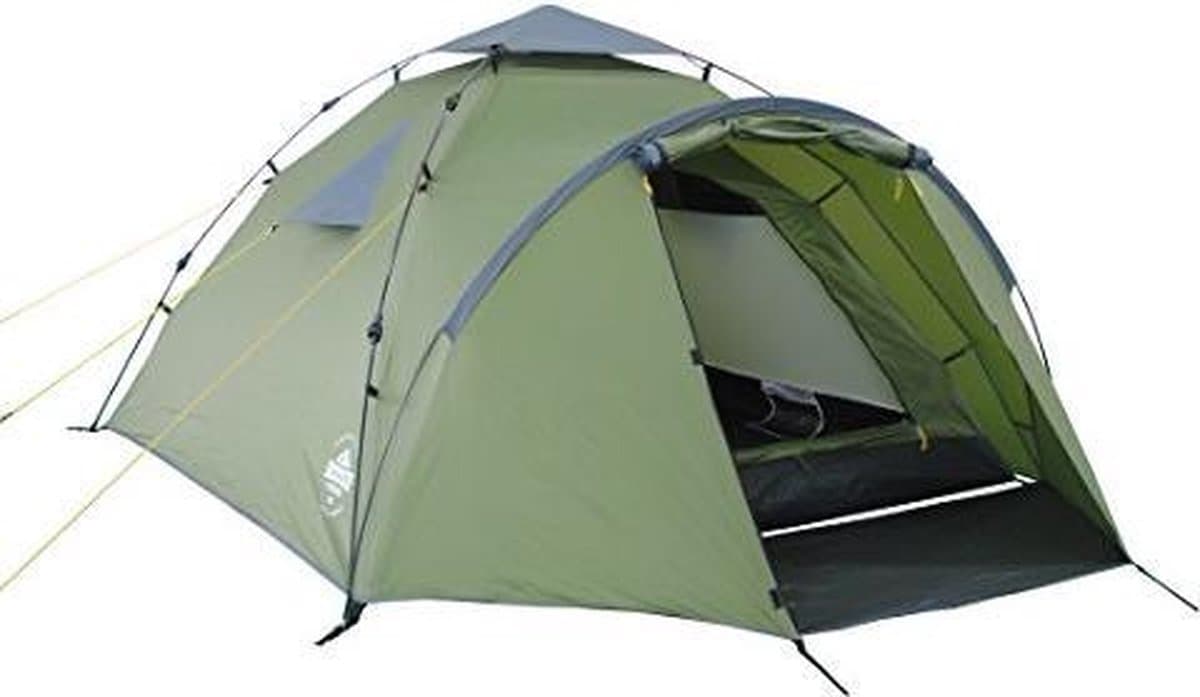 Lumaland Familietent 220 X 220 X 130 Cm - Groen - 3 Persoons