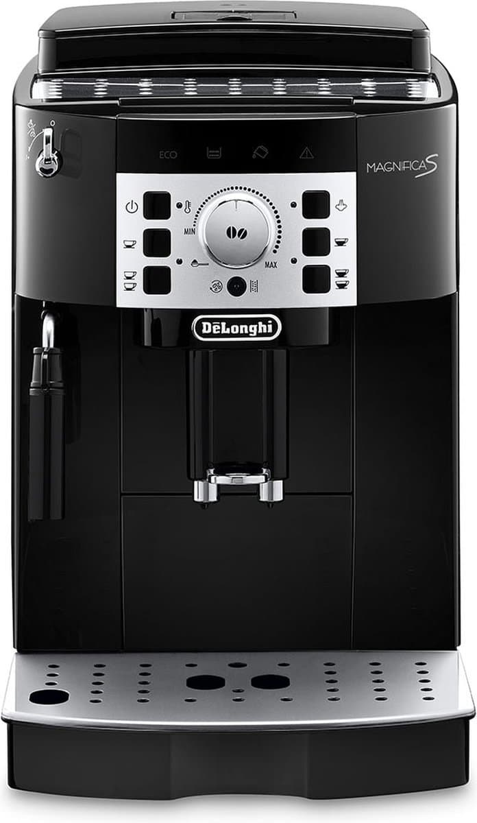 De'Longhi koffiezetapparaat - Magnifica S ECAM 22.105.B - voor bonen/poeder, tot 1,8 l/250 g, melkopschuimer, zwart
