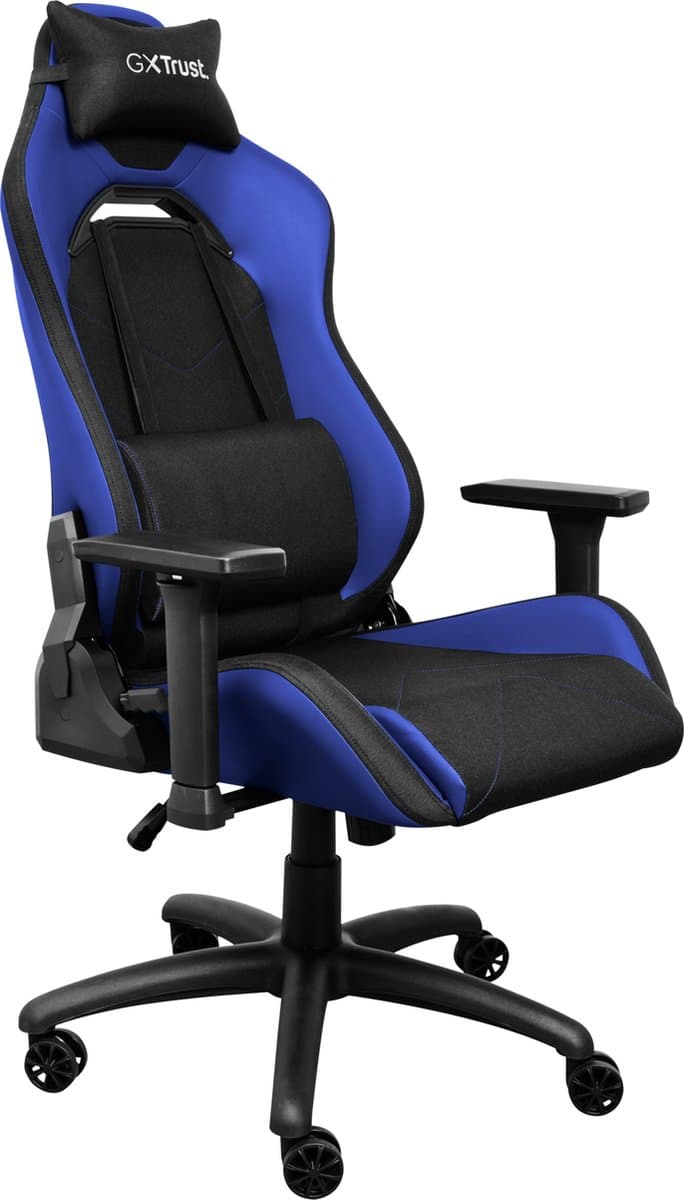 Trust GXT 714B Ruya - Gaming Stoel - Gamingstoel - Bureaustoel - Verstelbaar - Gamestoel - Gaming Chair - Blauw