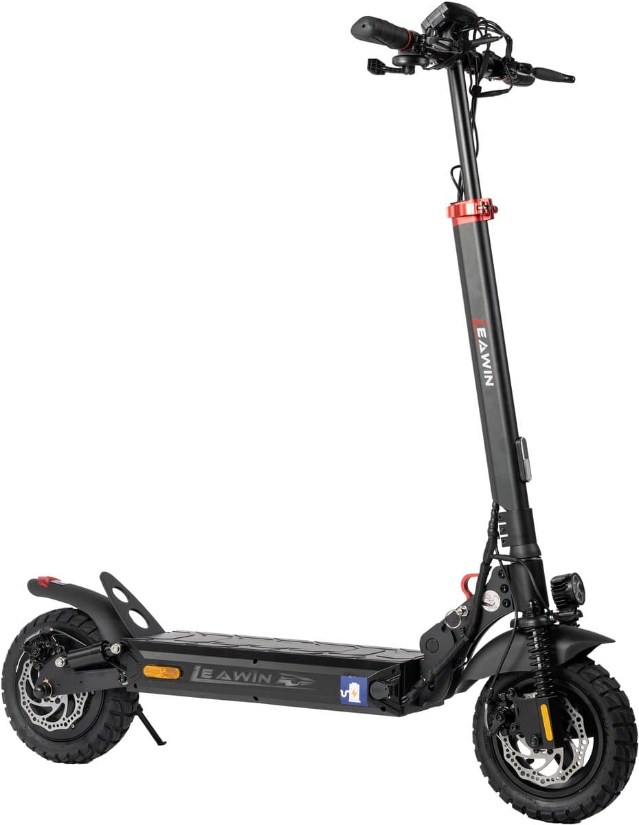 Elektrische Step T4 - 48V 13Ah (624 Wh) Accu - Actieradius 40 km - 500W Motor - Max. 25 km/u - 10" Vacuum All-Terrain - Voor- en Achtervering - Opvouwbare