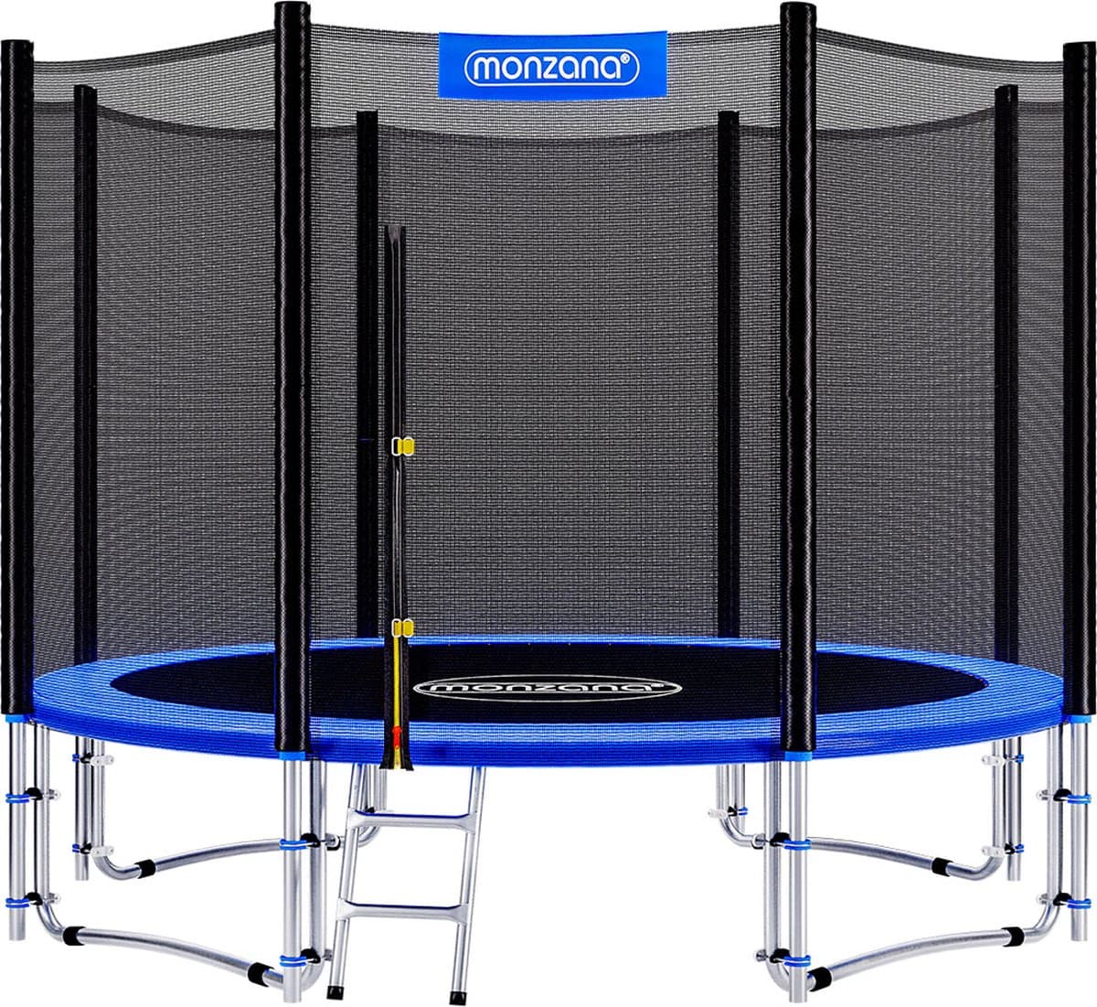 Monzana Trampoline 305cm - Incl. Veiligheidsnet & Ladder - Blauw