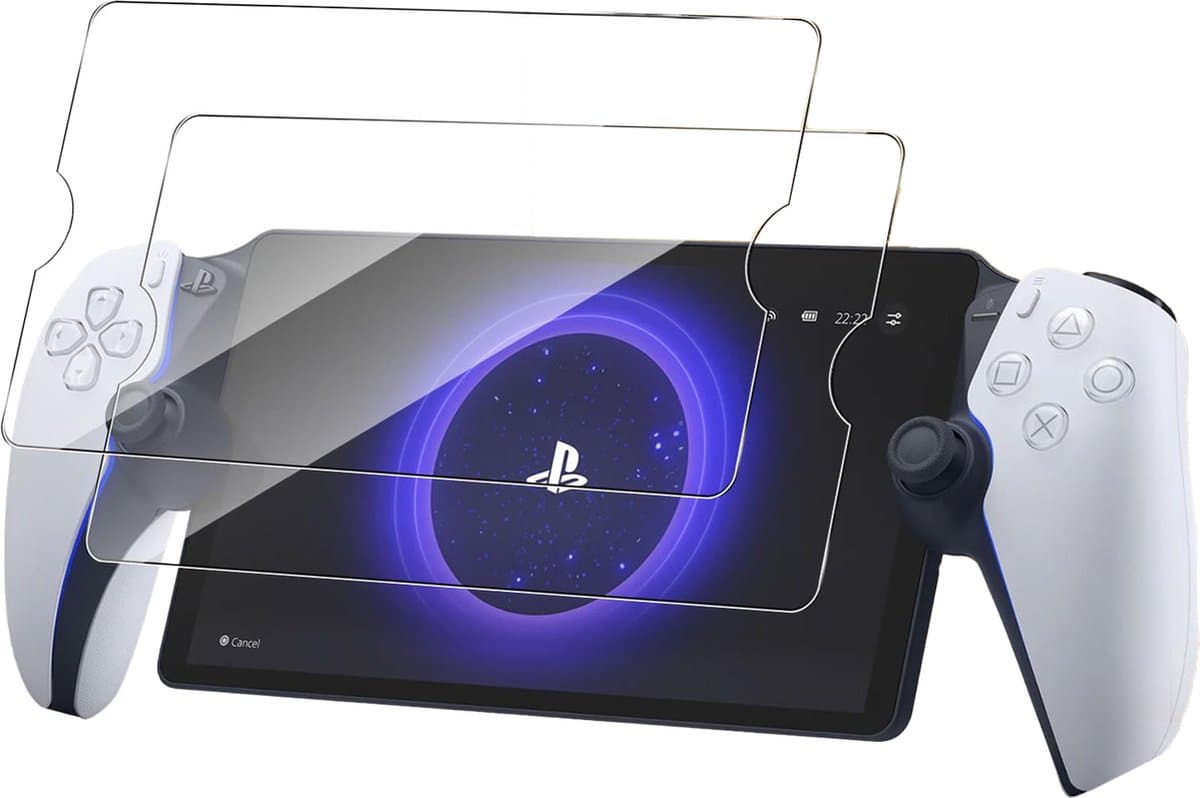 YONO Screen Protector geschikt voor Playstation Portal - Gehard Glas - Krasbestendig - PS5 Portable Accessoires - 2 stuks