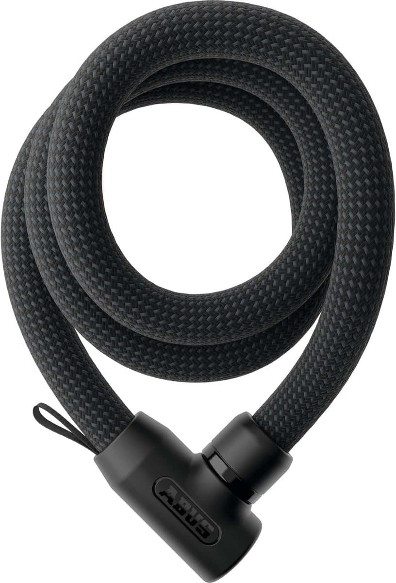 Fietsslot ABUS Textiel-kettingslot - YARNIT™ 4004K - Security level 7 - zwart - 140 cm - Geschikt voor elektrische fietsen en stadsfietsen - lichtgewicht - slechts 1,1 kg