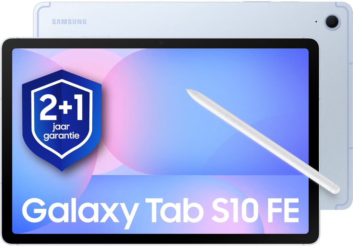 Samsung Galaxy Tab S10 FE - WiFi - 128GB - Blue + 1 jaar extra garantie