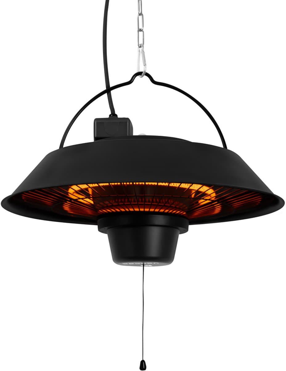 VONROC Sfeervolle terrasverwarmer – Heater Ustica – Infrarood – 1500W - Hoog rendement – Carbonfiberlamp