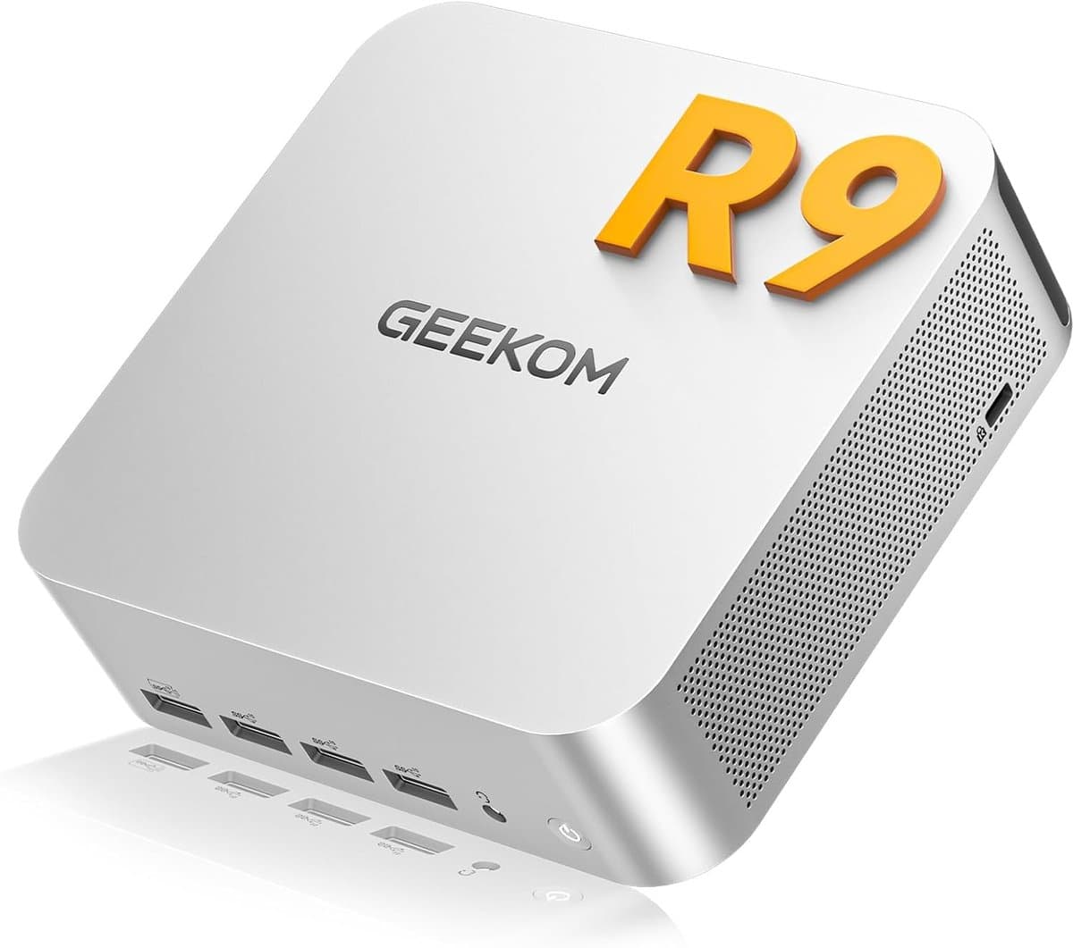 GEEKOM Mini PC A7 Max-2026 Edition Mini-pc- AMD Ryzen 9 7940HS - met upgradebare DDR5 RAM (geen vaste LPDDR, tot 128 GB) + 1TB SSD (tot 4TB) - Windows 11 Pro- Dual LAN-poort -8 x USB - desktop-pc Mini PC met,Mini Computer,Game PC,pc voor games e